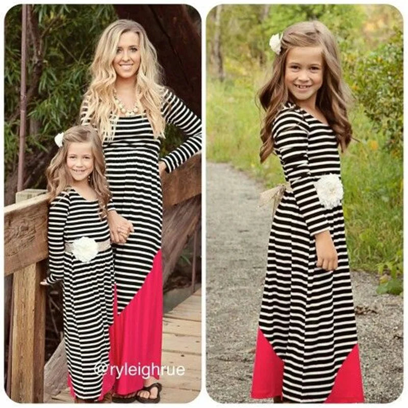 Worlds of Love Spring Dress — Memory-Building Blooms for Mom & Daughter (1–9 Years)