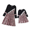 Leopard Love Casual Dress — A Memory-Building Spring Look for Mom & Kids