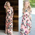 Bohemian Bonds Floral Maxi Dress — A Peaceful Sundress Moment for Mom & Daughter