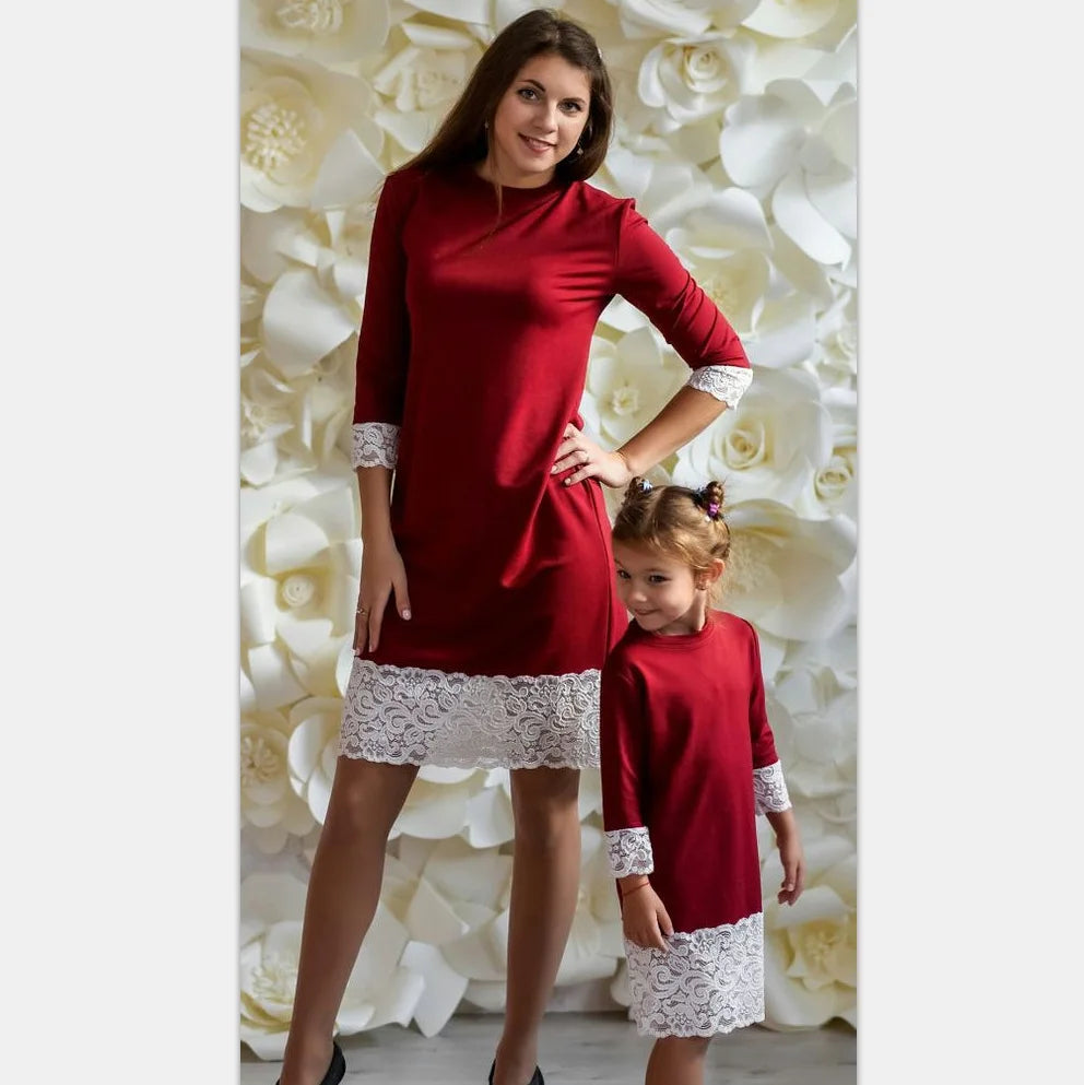Worlds of Love Spring Dress — Memory-Building Blooms for Mom & Daughter (1–9 Years)