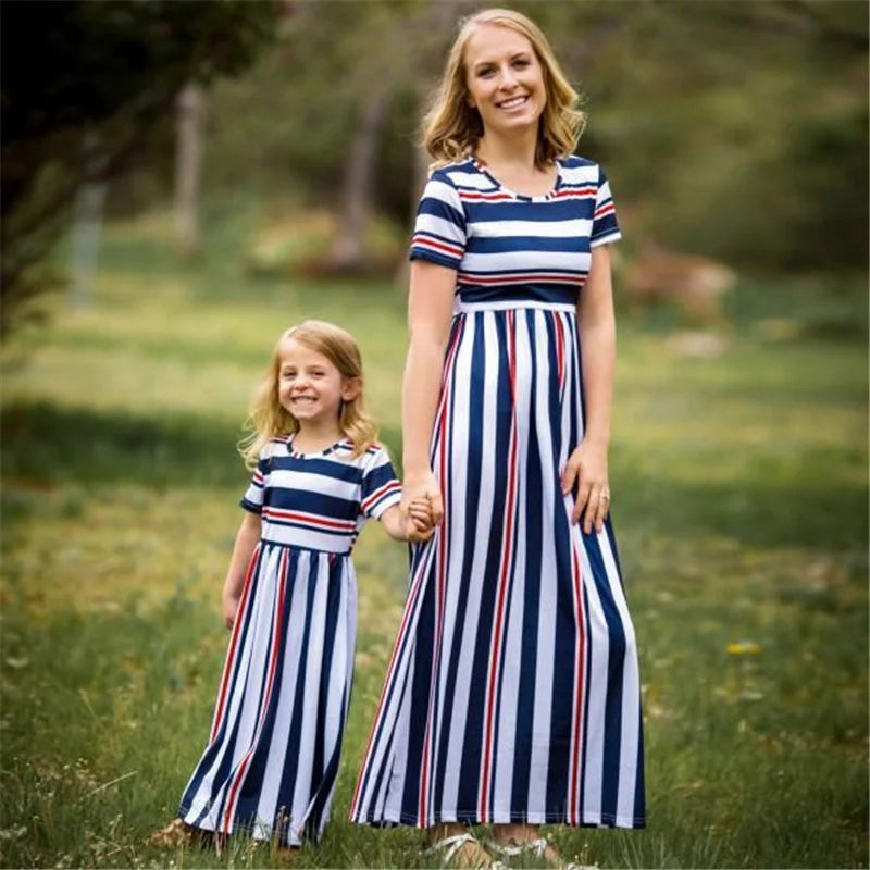Worlds of Love Spring Dress — Memory-Building Blooms for Mom & Daughter (1–9 Years)