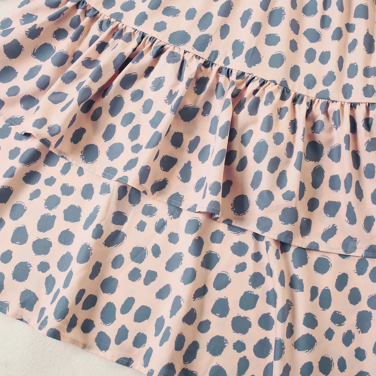 Autumn Bonds Polka Dot Dress — A Memory-Building Long Sleeve Look for Mom & Child