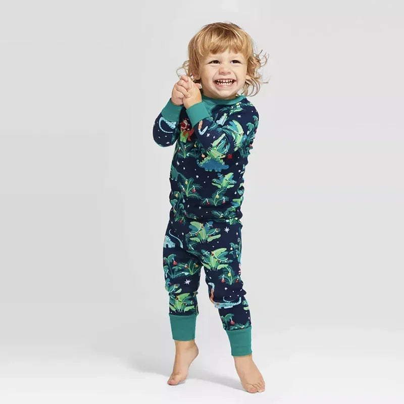 Joyful Traditions Dinosaur Pajama Set — A Memory-Building Holiday Look for the Whole Family