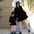 Velvet Embrace Bow Dress — A Memory-Building Sweet Set for Mom & Daughter