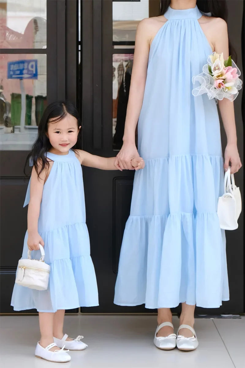 Chiffon Dreams Family Set — A Breezy Beach Memory for Mom & Daughter