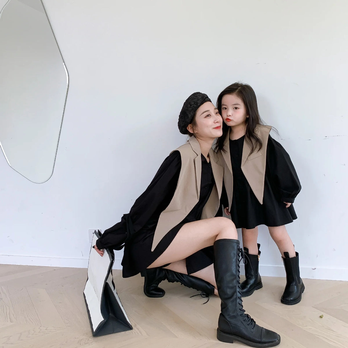 Tender Bonds Blouse & Dress — A Memory-Building Autumn Look for Mom & Daughter