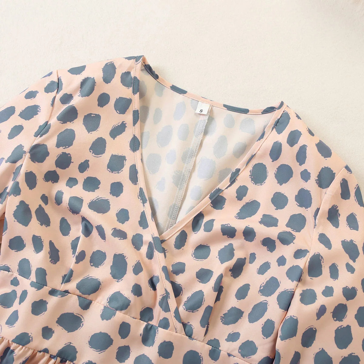 Autumn Bonds Polka Dot Dress — A Memory-Building Long Sleeve Look for Mom & Child