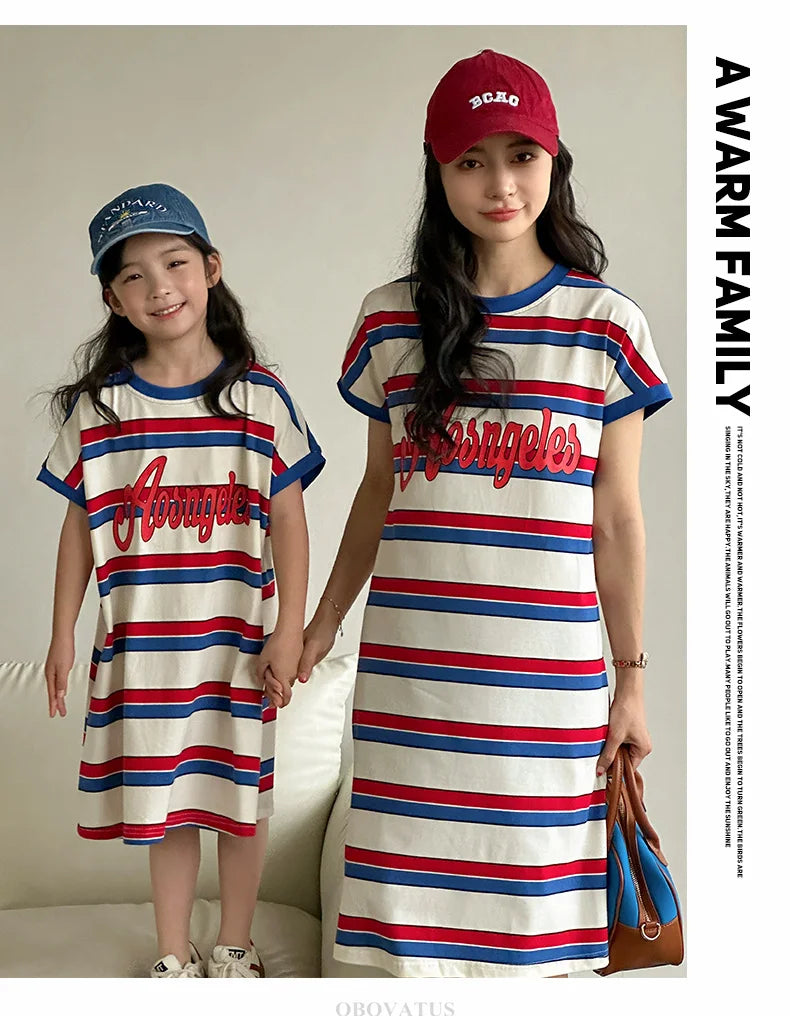 Striped Together Family Set — A Memory-Building Summer Vacation Look for the Whole Family