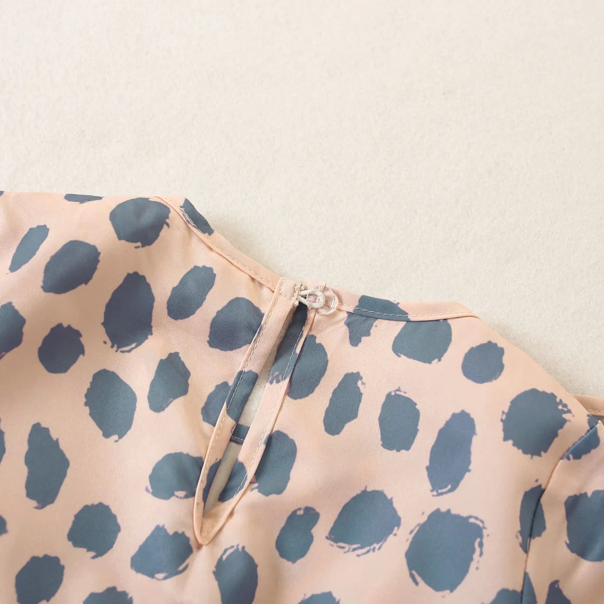 Autumn Bonds Polka Dot Dress — A Memory-Building Long Sleeve Look for Mom & Child