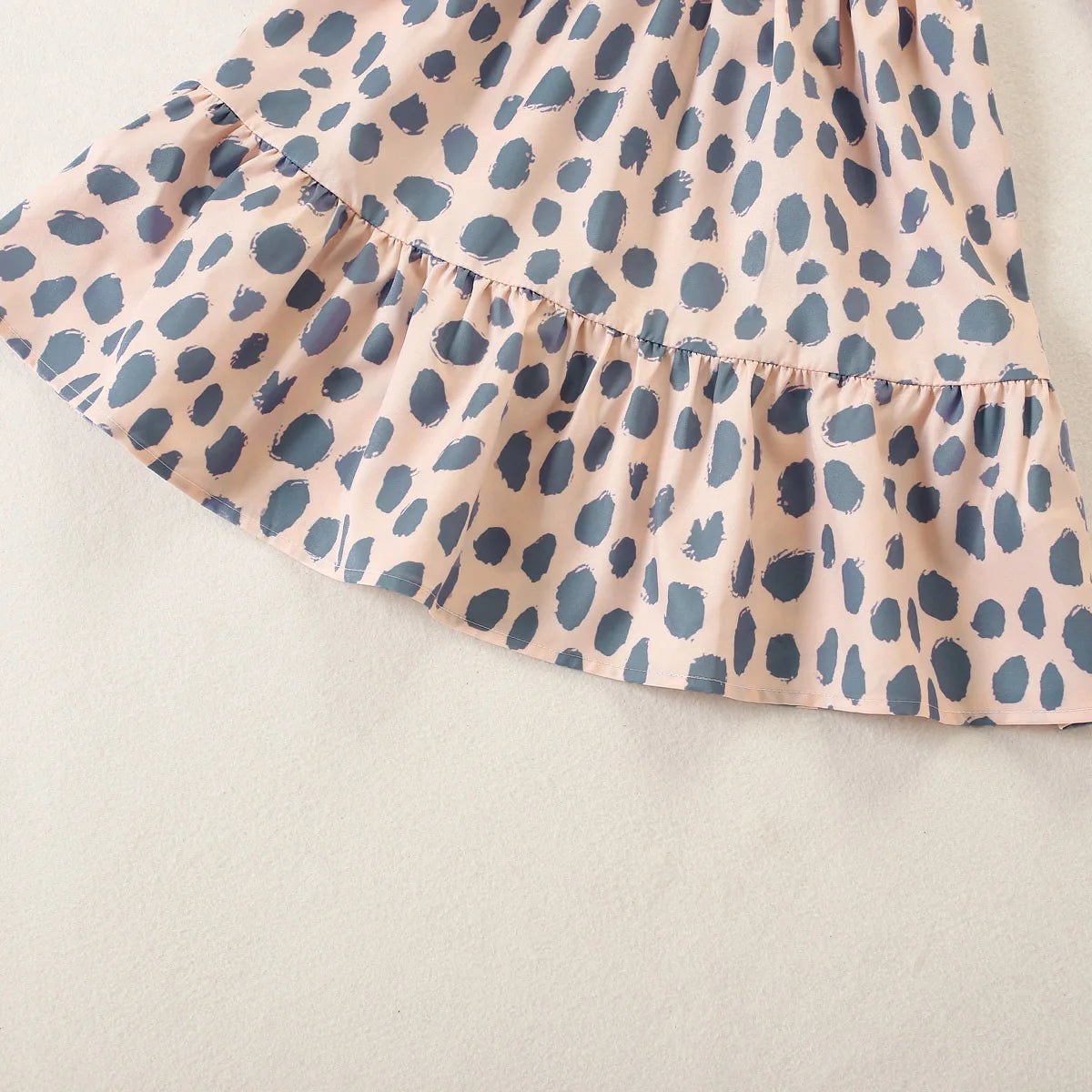 Autumn Bonds Polka Dot Dress — A Memory-Building Long Sleeve Look for Mom & Child