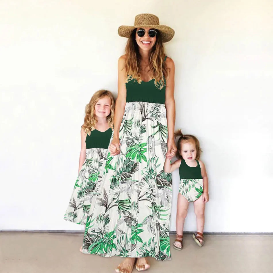 Worlds of Love Floral Print Dress — A Memory-Building Color Story for Mom & Child