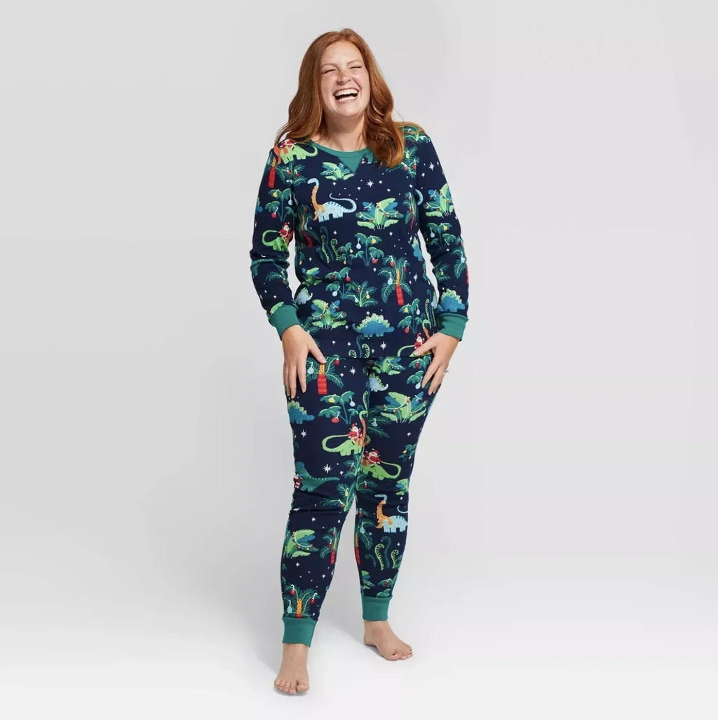 Joyful Traditions Dinosaur Pajama Set — A Memory-Building Holiday Look for the Whole Family