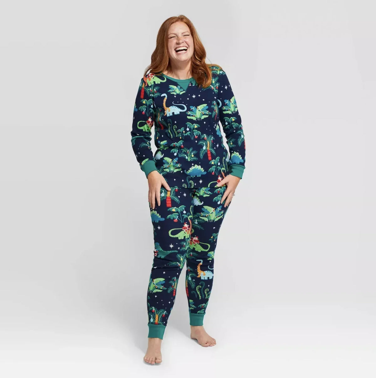 Joyful Traditions Dinosaur Pajama Set — A Memory-Building Holiday Look for the Whole Family