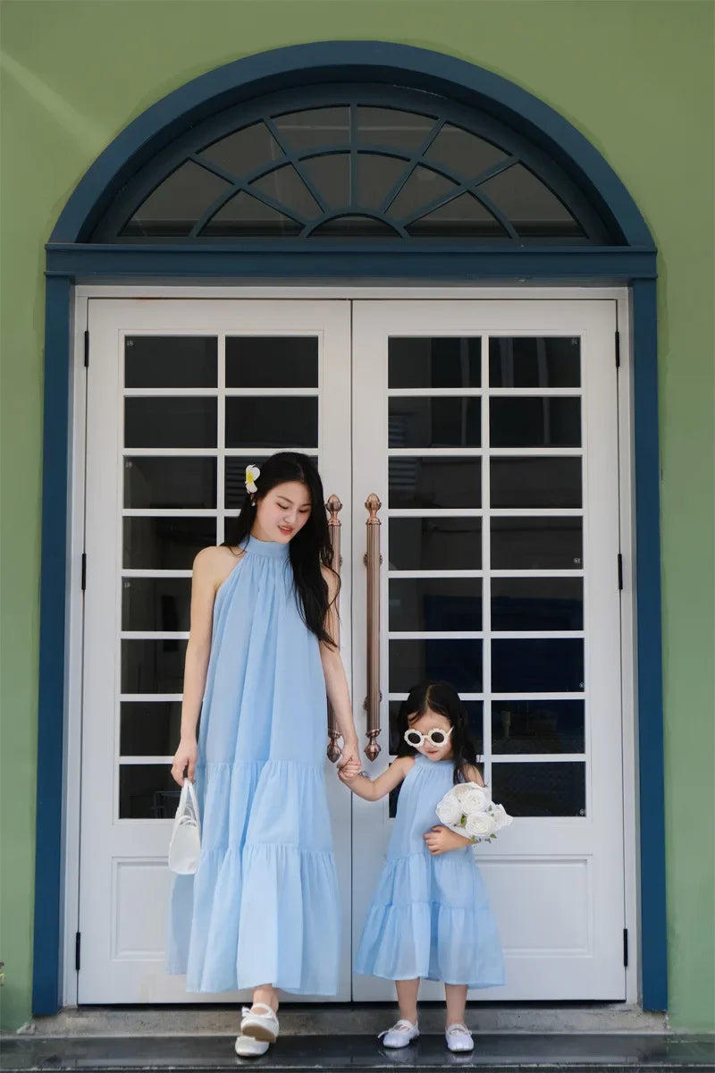 Chiffon Dreams Family Set — A Breezy Beach Memory for Mom & Daughter