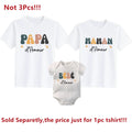 Hearts as One Family T-Shirt Set — A Memory-Building Cotton Look for Dad, Mom & Kids