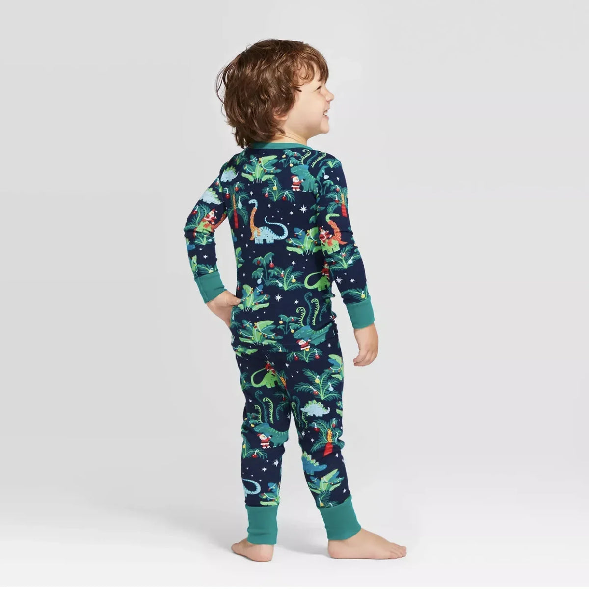 Joyful Traditions Dinosaur Pajama Set — A Memory-Building Holiday Look for the Whole Family