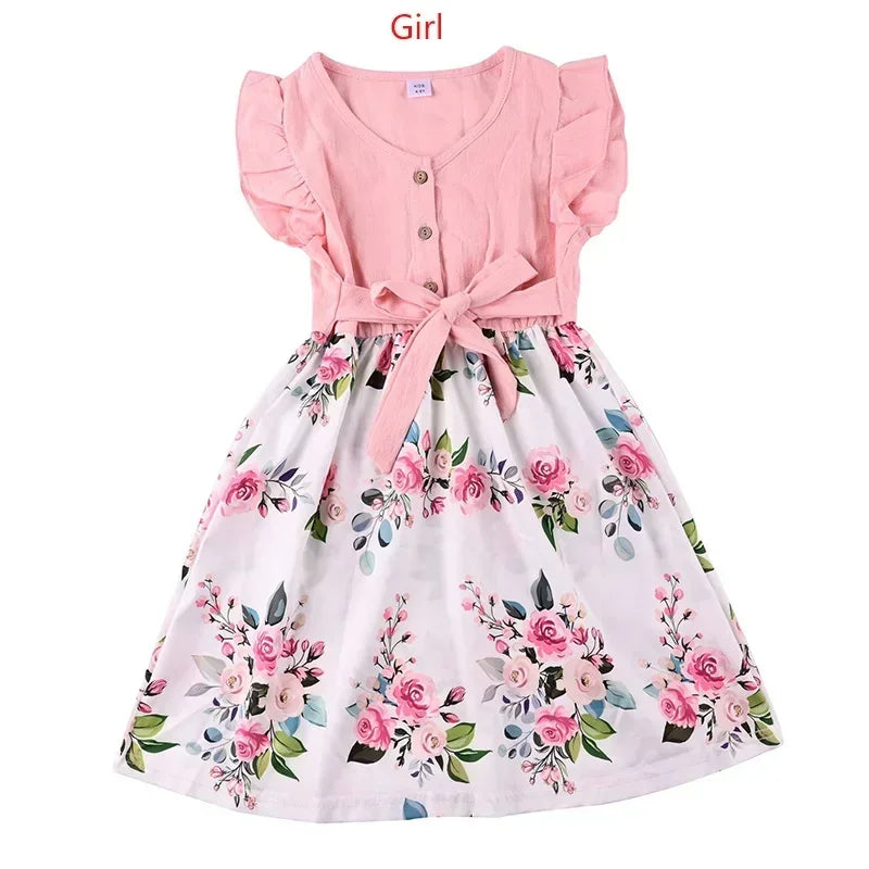 Flower of My Heart Cotton Dress — A Memory-Building Mommy & Me Outfit