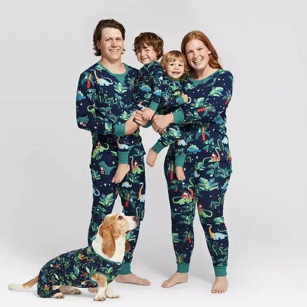 Joyful Traditions Dinosaur Pajama Set — A Memory-Building Holiday Look for the Whole Family