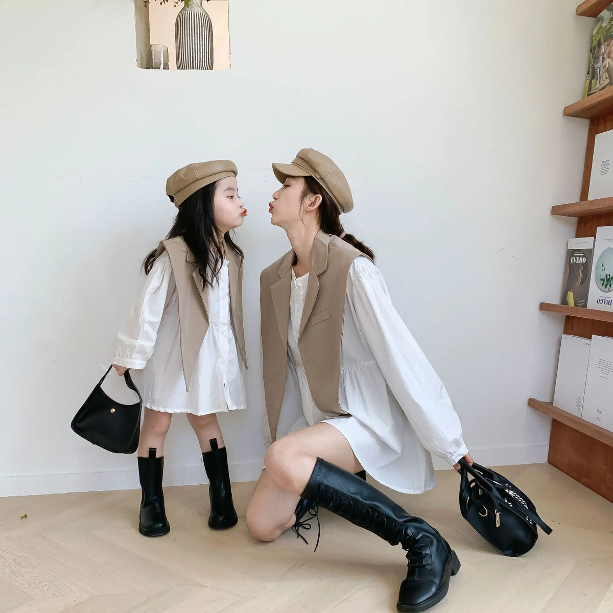 Tender Bonds Blouse & Dress — A Memory-Building Autumn Look for Mom & Daughter