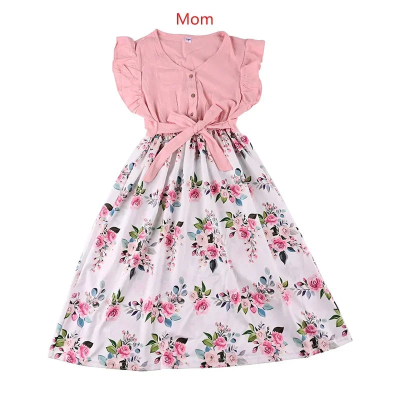 Flower of My Heart Cotton Dress — A Memory-Building Mommy & Me Outfit