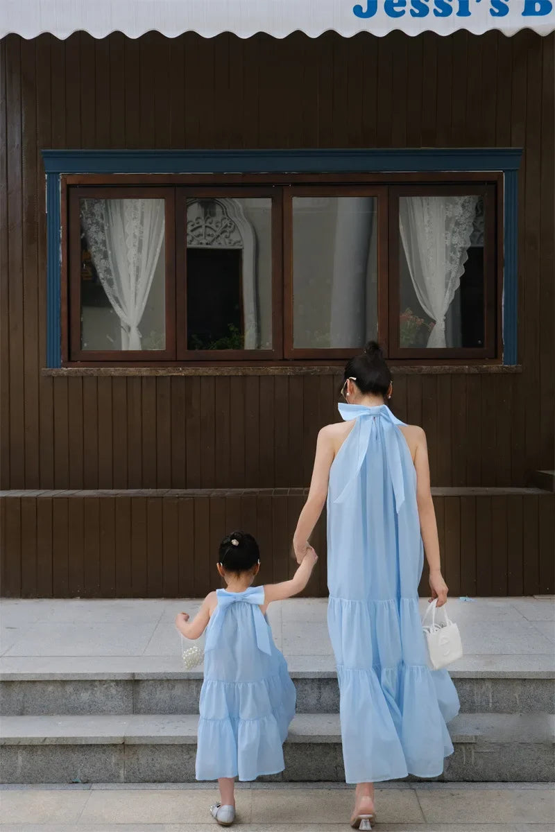 Chiffon Dreams Family Set — A Breezy Beach Memory for Mom & Daughter